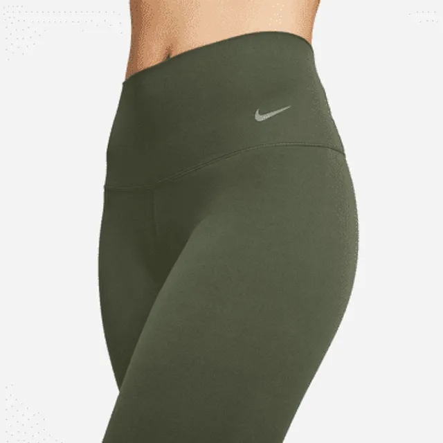 Nike Women's Zenvy Gentle-Support High-Waisted 7/8 Leggings, XS, Oil Green  - Yahoo Shopping