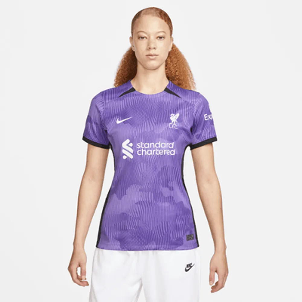 Purple Nike Liverpool FC Academy Pre Match Shirt