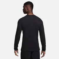 Nike Men's Dri-FIT Long-Sleeve Fitness T-Shirt. Nike.com