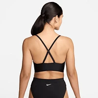 Nike Swim Women's V-Neck Midkini Top. Nike.com