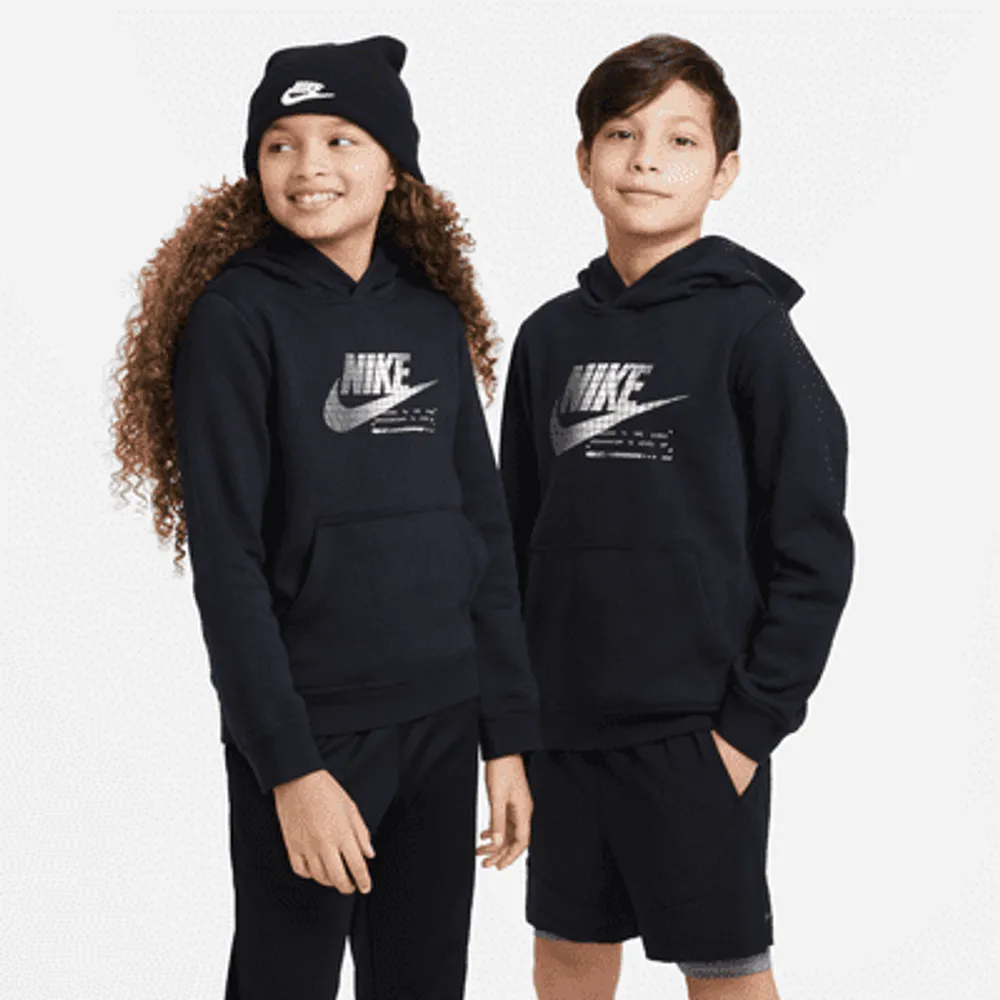 Nike Kids' Sportswear Club Fleece Graphic Hoodie