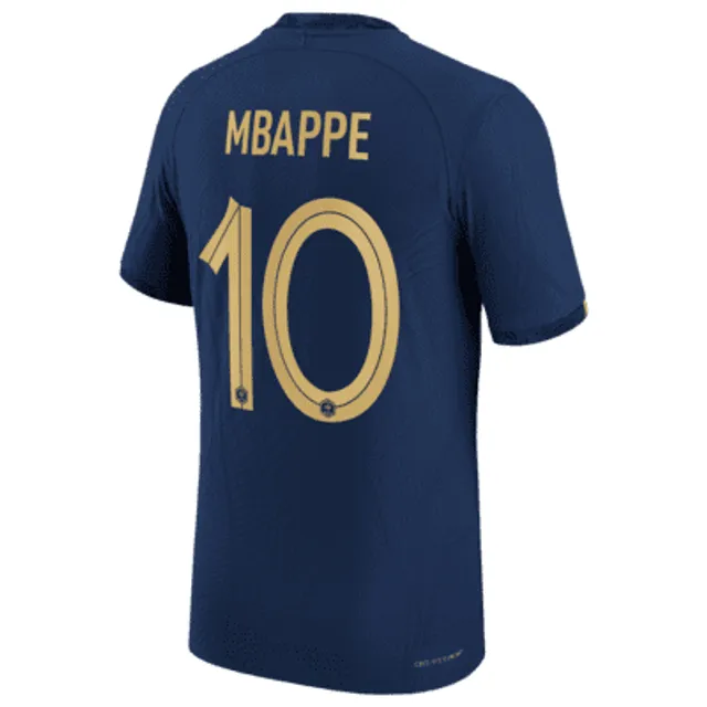 Kylian Mbappe Paris Saint-Germain 2023/24 Stadium Home Men's Nike Dri-FIT  Soccer Jersey.