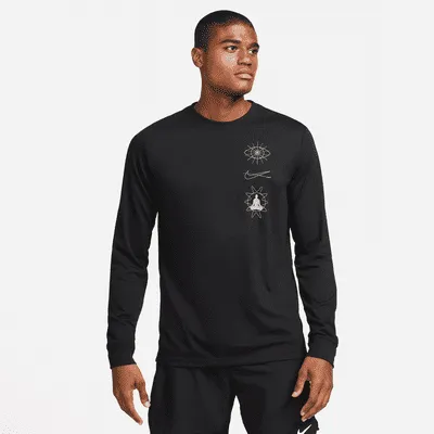 Nike Dri-FIT Men's Long-Sleeve Yoga T-Shirt. Nike.com