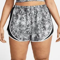 Nike Dri-FIT Tempo Women's Printed Running Shorts (Plus Size). Nike.com