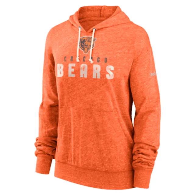 Chicago Bears Navy/Orange Static Crew Neck Sweatshirt, Navy Blue/Orange