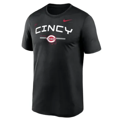 Nike Dri-FIT City Connect Logo (MLB Cincinnati Reds) Men's T-Shirt. Nike.com