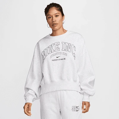 Nike Sportswear Phoenix Fleece Women's Over-Oversized Crew-Neck Sweatshirt. Nike.com