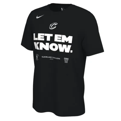 Cleveland Cavaliers Men's Nike NBA Playoff Mantra 2023 T-Shirt. Nike.com