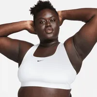 Nike Swoosh Light Support Women's Non-Padded Sports Bra (Plus Size). Nike.com