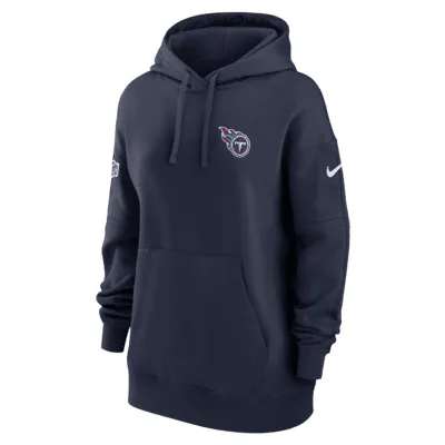 Nike Men's Club (NFL Tennessee Titans) Pullover Hoodie in Blue, Size: Medium | 01UX03WE8F-BJM