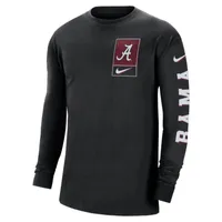 Alabama Men's Nike College Long-Sleeve T-Shirt. Nike.com