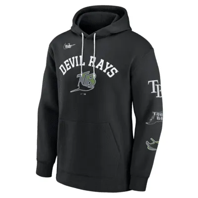 Nike Rewind Lefty (MLB Tampa Bay Rays) Men's Pullover Hoodie. Nike.com