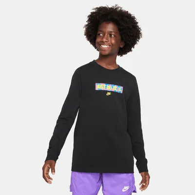 Nike Sportswear Big Kids' Long-Sleeve T-Shirt. Nike.com