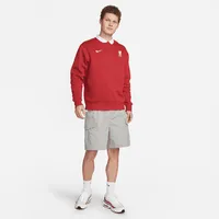 Liverpool FC Club Fleece Men's Crew-Neck Sweatshirt. Nike.com