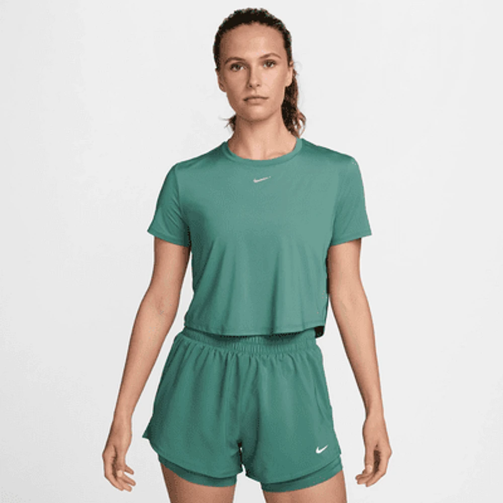 Nike One Classic Women's Dri-FIT Short-Sleeve Cropped Top. Nike.com