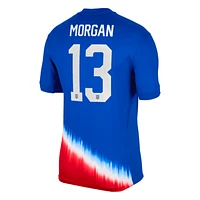 Alex Morgan USWNT 2024 Stadium Away Men's Nike Dri-FIT Soccer Jersey. Nike.com