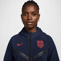 USMNT Tech Fleece Windrunner Women's Nike Soccer Full-Zip Hoodie. Nike.com