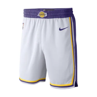 Short Nike NBA Swingman Los Angeles Lakers pour Homme. FR