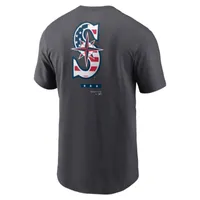 Seattle Mariners Americana Men's Nike MLB T-Shirt. Nike.com