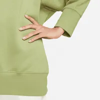 Nike Sportswear Phoenix Fleece Women's Over-Oversized Mock-Neck 3/4-Sleeve Sweatshirt. Nike.com