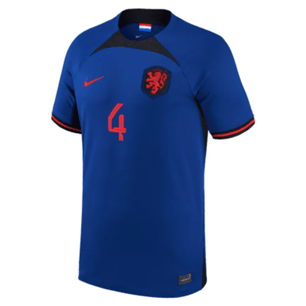 Netherlands National Team 2022/23 Stadium Away (Virgil van Dijk) Big Kids' Nike Dri-FIT Soccer Jersey. Nike.com