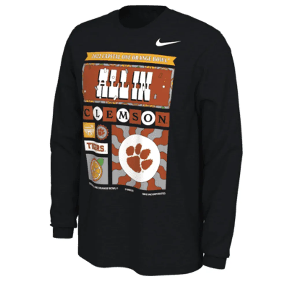 Clemson Bowl Bound Men's Nike College Football Long-Sleeve T-Shirt. Nike.com