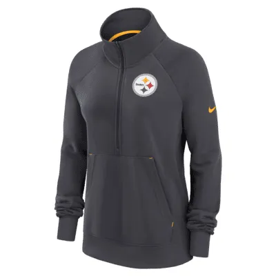 Nike Dri-FIT Premium (NFL Pittsburgh Steelers) Women's 1/2-Zip Pullover. Nike.com