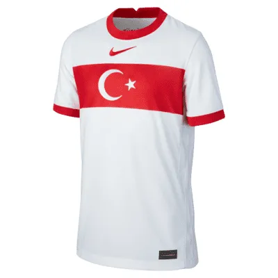 Maillot de football Turquie 2020 Stadium Domicile pour Enfant plus âgé. Nike FR