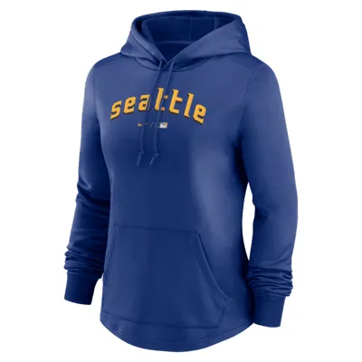 Nike Therma City Connect Pregame (MLB Seattle Mariners) Women's Pullover Hoodie. Nike.com