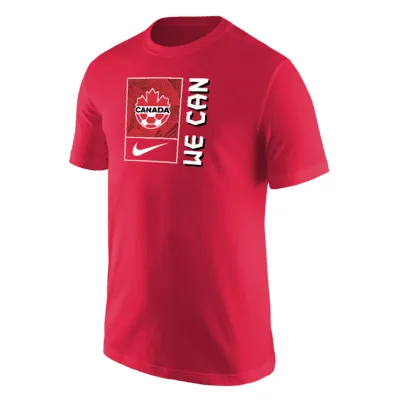 Canada Men's Nike Soccer T-Shirt. Nike.com