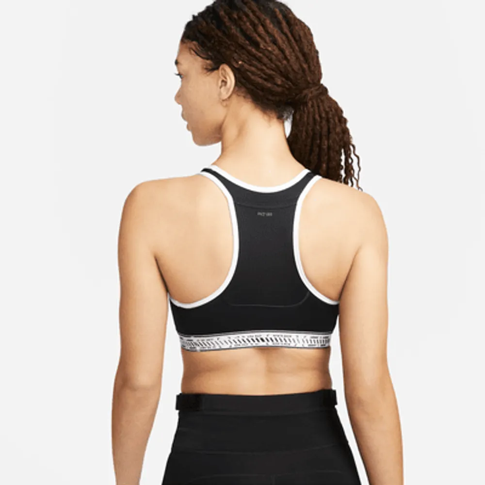 Women's Nike Flyknit FE/NOM Tech Pack Medium Support Sports Bra XS Black  Gray