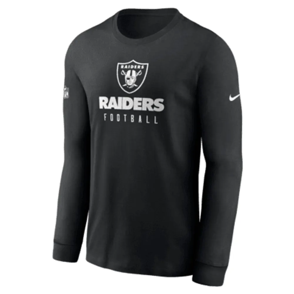 Men's Nike Black Las Vegas Raiders Rewind Club Pullover Sweatshirt Size: Medium