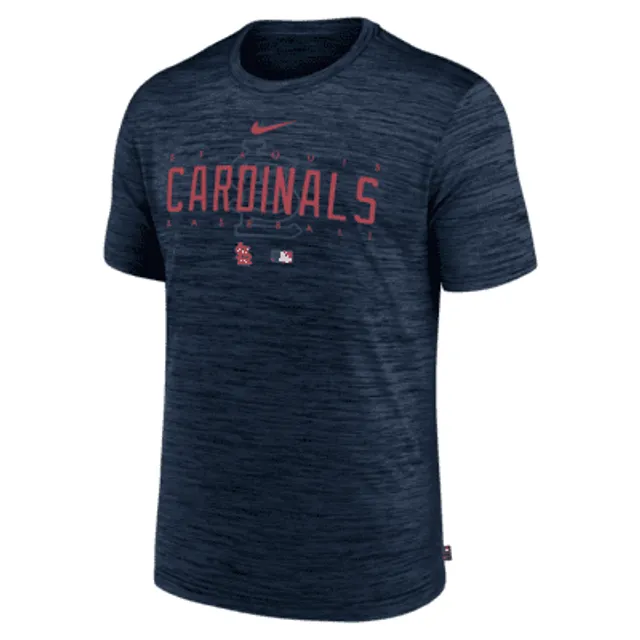 Men's Nike White St. Louis Cardinals Practice Performance T-Shirt