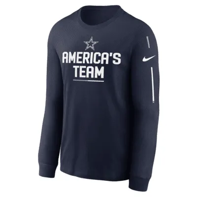 Nike Team Slogan (NFL Dallas Cowboys) Men’s Long-Sleeve T-Shirt. Nike.com