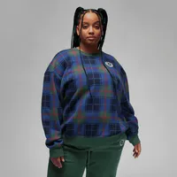 Jordan Brooklyn Fleece Women's Crew-Neck Sweatshirt (Plus Size). Nike.com