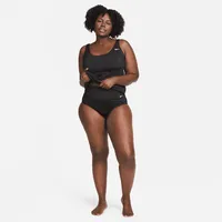 Nike Essential Women's High-Waisted Bikini Swim Bottom (Plus Size). Nike.com