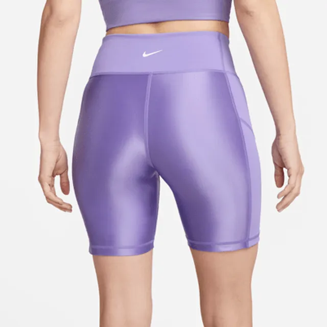Nike Pro Women's Mid-Rise 7 (approx. 18cm) Biker Shorts. UK