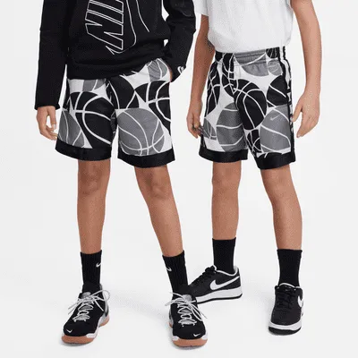 Nike Dri-FIT Elite Big Kids' Printed Basketball Shorts. Nike.com