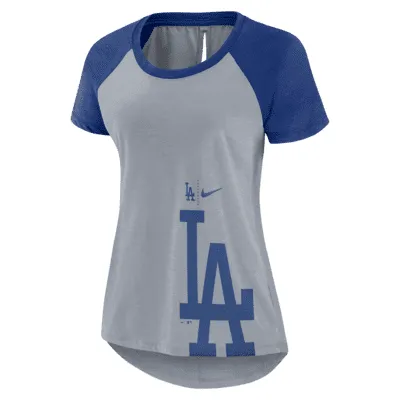 Nike Next Up (MLB Los Angeles Dodgers) Women's 3/4-Sleeve Top