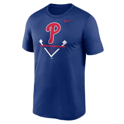 Philadelphia Phillies MLB Notebook Black Baseball T-Shirt 5th &