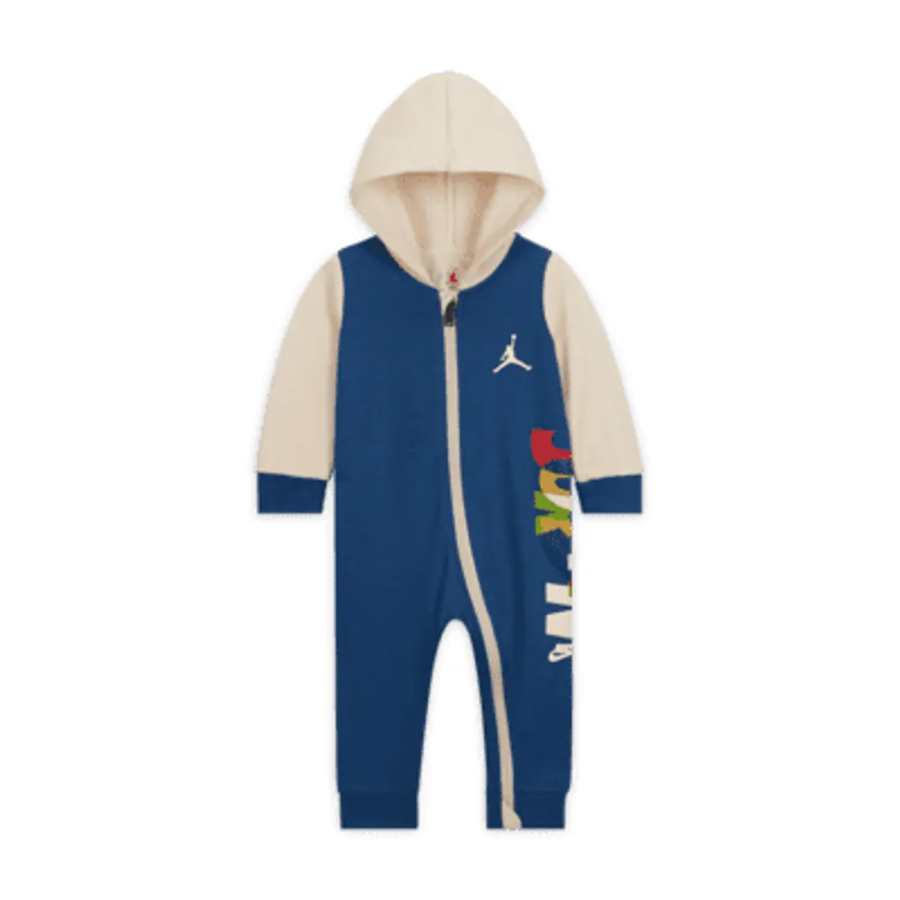 Jordan Messy Room Hooded Corverall Baby (3-6M) Coverall. Nike.com