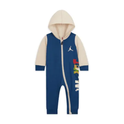 Jordan Messy Room Hooded Corverall Baby (3-6M) Coverall. Nike.com