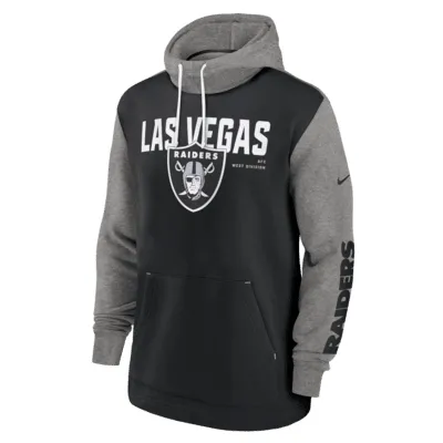 Las Vegas Raiders Color Block Men's Nike NFL Pullover Hoodie. Nike.com