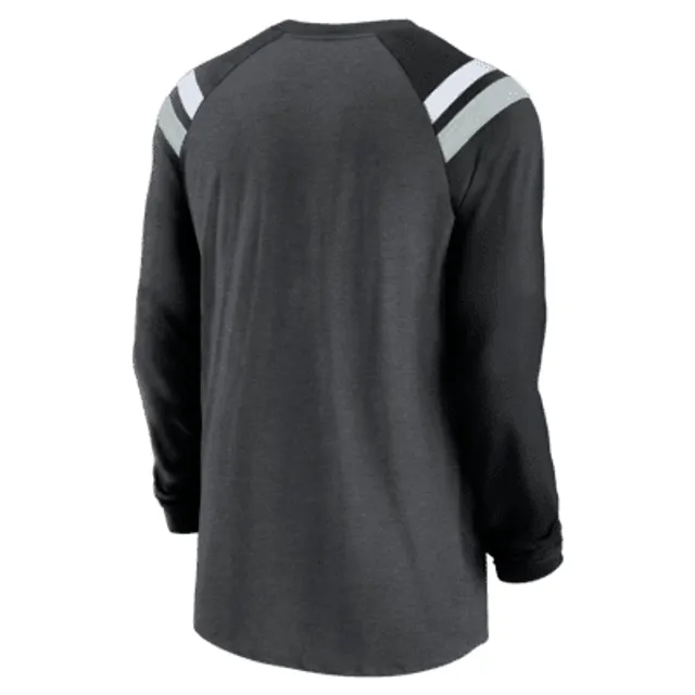 Men's Nike White Las Vegas Raiders Fashion Long Sleeve T-Shirt