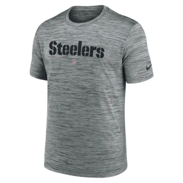 Men's Nike Black Pittsburgh Steelers Legend Wordmark Performance T-Shirt Size: Small