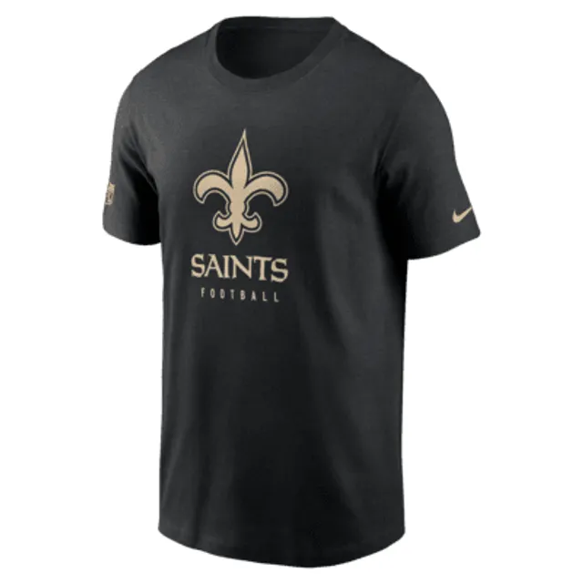 New Orleans Saints Nike Sideline Team Logo Performance Pullover Hoodie