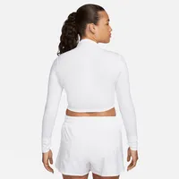 Nike Dri-FIT One Luxe Women's Long-Sleeve Cropped Top. Nike.com