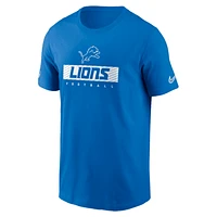 Detroit Lions Sideline Team Issue Men's Nike Dri-FIT NFL T-Shirt. Nike.com