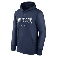 Nike Therma Pregame (MLB Chicago White Sox) Men's Pullover Hoodie. Nike.com