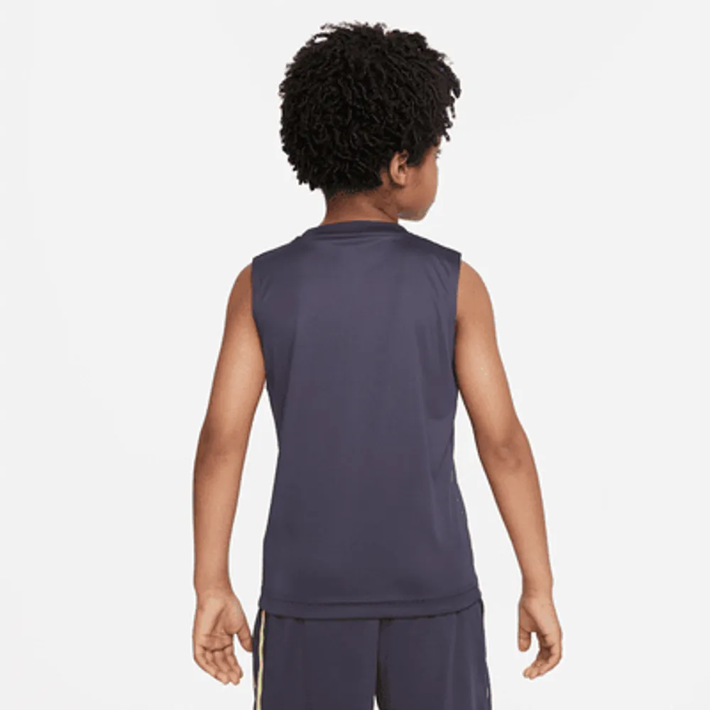 Nike "All Day Play" Dri-FIT Muscle Tee Little Kids' Tank. Nike.com